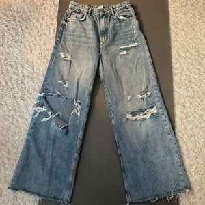 Bershka Wide Leg Jeans